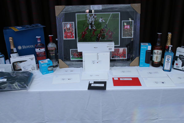 Community First Awards 2019 raffle and auction prizes